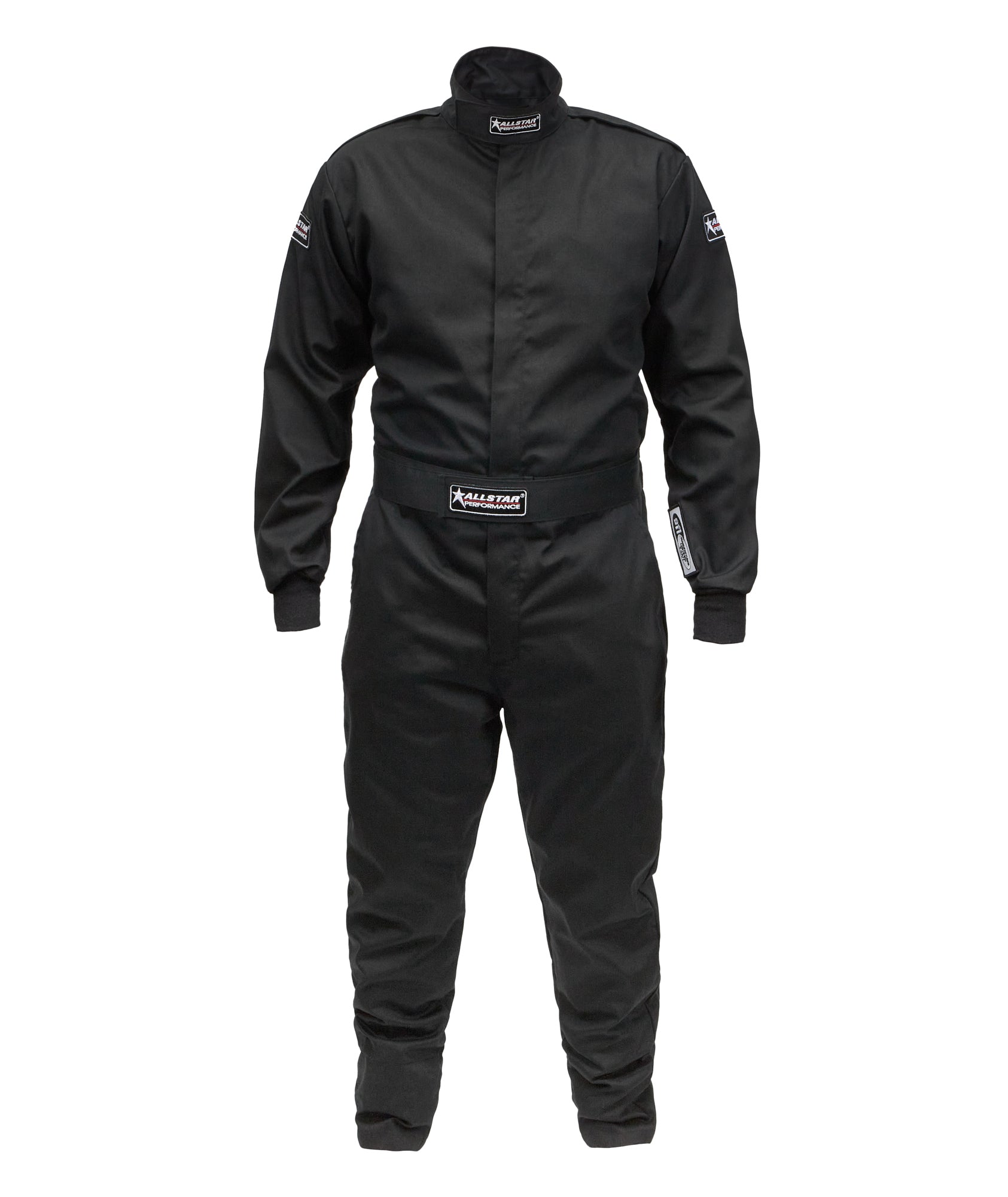 Allstar Performance ALL931016 Driving Suit SFI 3.2A/1 S/L Black XX-Large Allstar Performance ALL931016