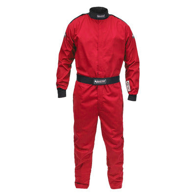 Allstar Performance ALL931073 Driving Suit SFI 3.2A/1 S/L Red Medium Tall Allstar Performance ALL931073