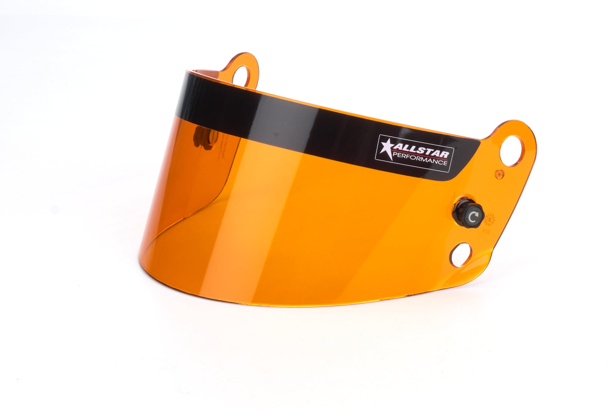 Allstar Performance ALL940604 Helmet Shield Anti-Fog Polycarbonate Amber Allstar Performance ALL940604