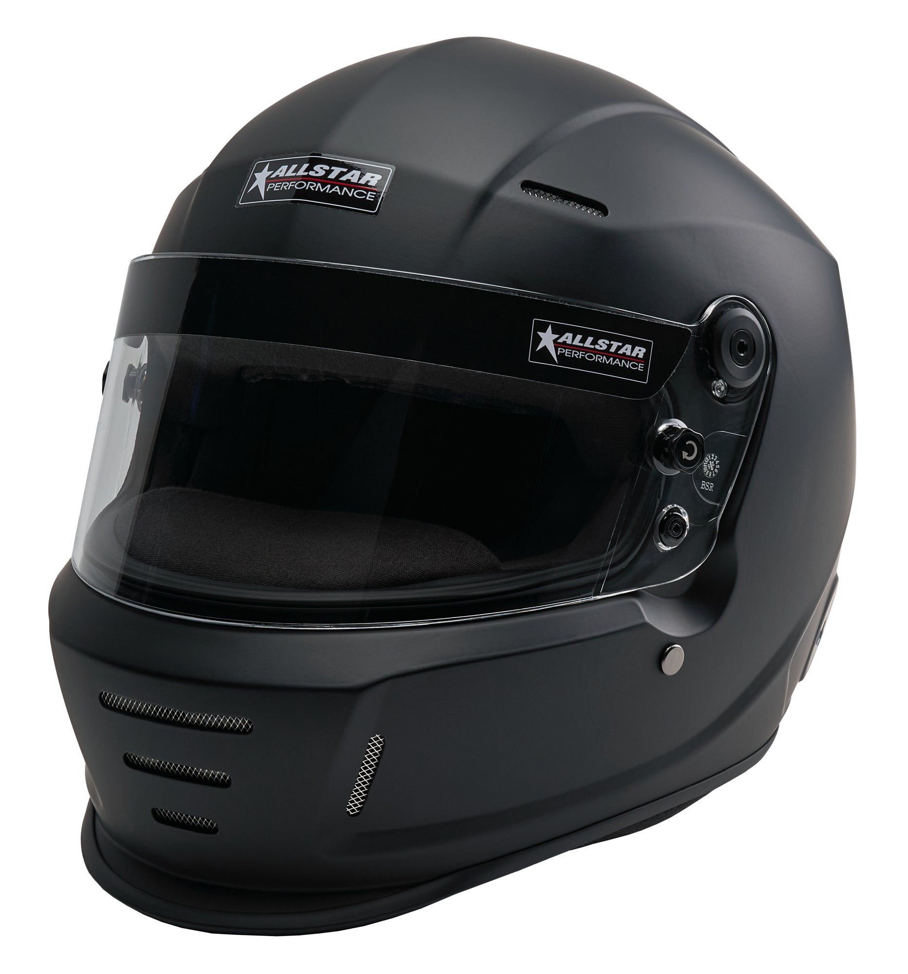 Allstar Performance ALL942004 Series 40 Helmet SA2025 Flat Black Large Allstar Performance ALL942004