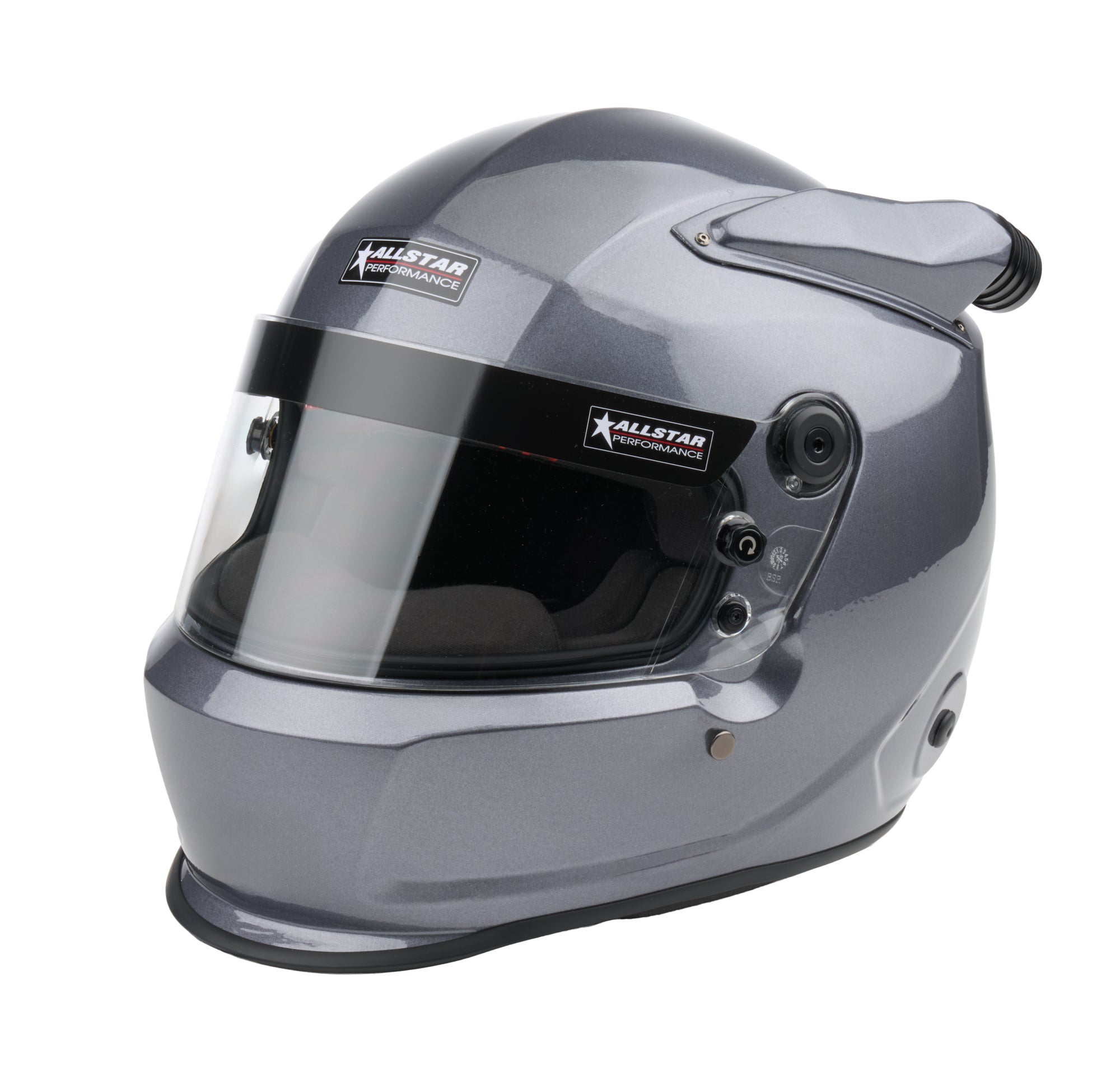Allstar Performance ALL942584 Series 50 Mid-Air Helmet Gray Large SA2025 Allstar Performance ALL942584
