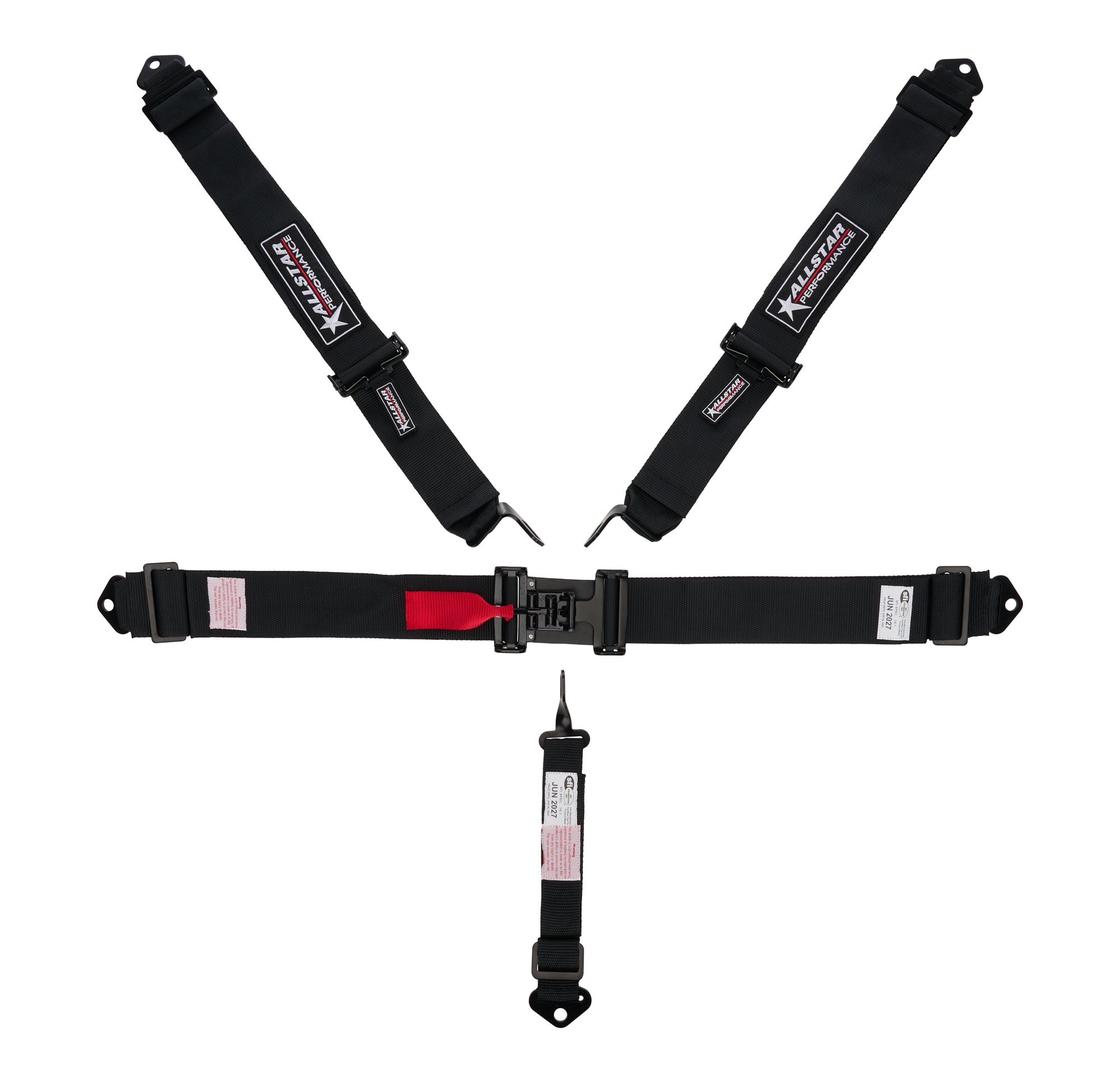 Allstar Performance ALL951131 5-Pt Harness L&L 3in Belts Allstar Performance ALL951131