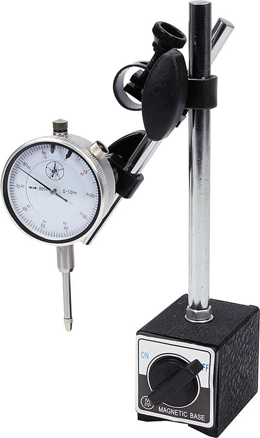 Allstar Performance ALL96414 Dial Gauge W/ Mag Base Allstar Performance ALL96414