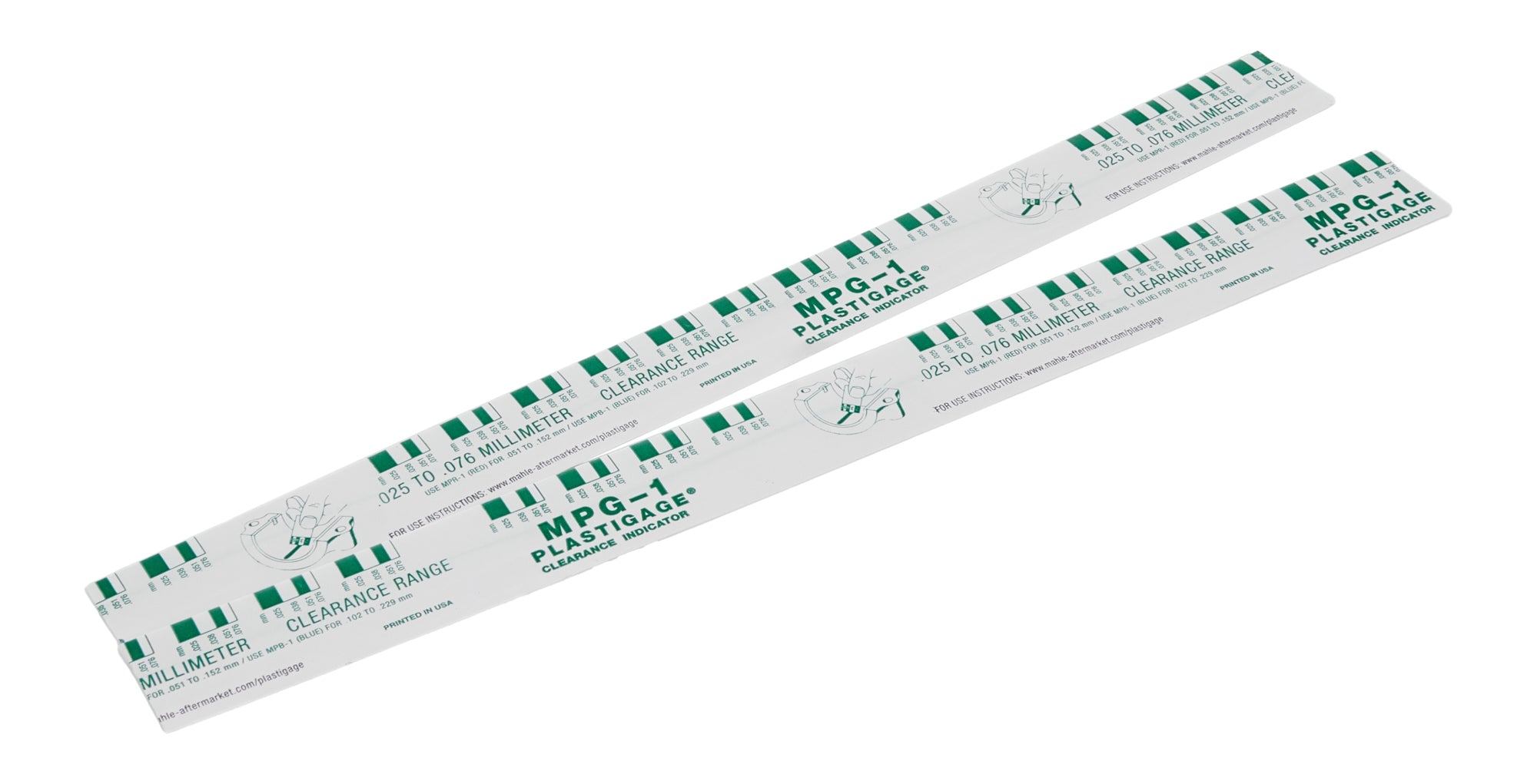 Allstar Performance ALL96474 Plastigage Green 2pk Allstar Performance ALL96474