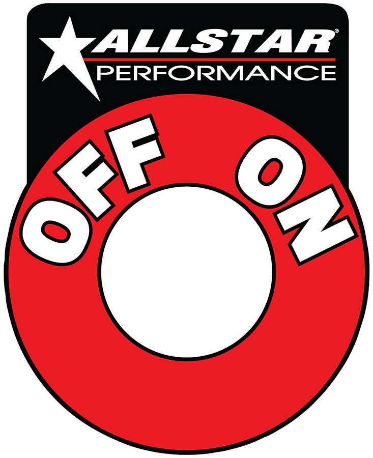Allstar Performance ALL99045 Decal for Battery Disconnect Switch Allstar Performance ALL99045