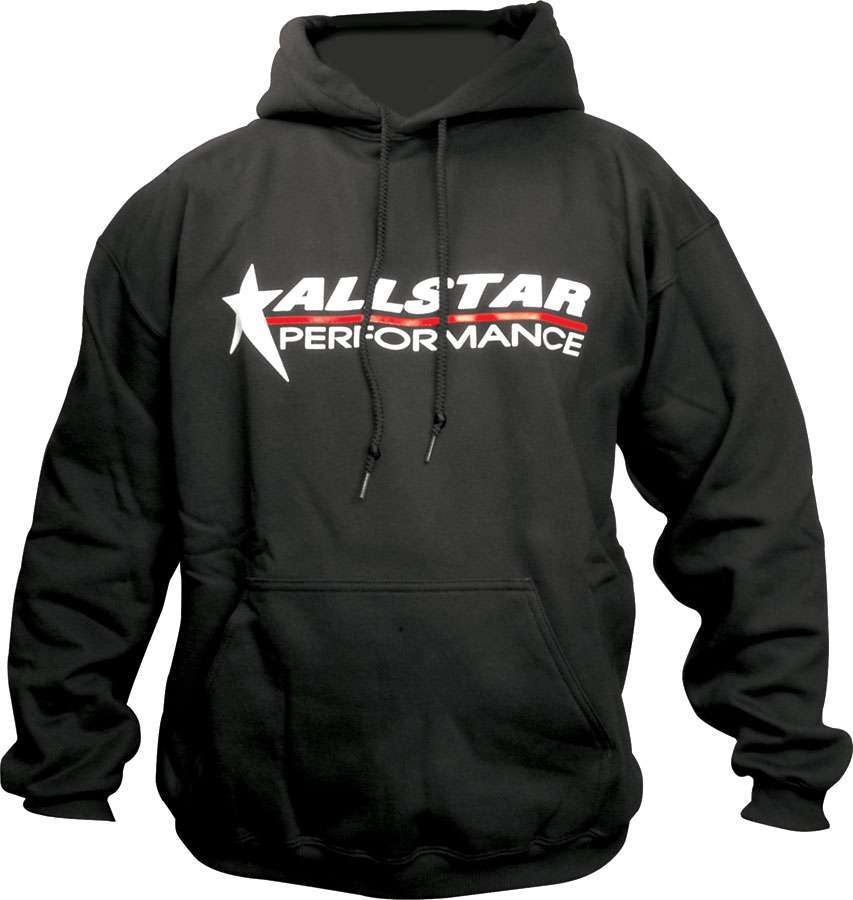 Allstar Performance ALL99913M Allstar Hooded Sweatshirt Medium Black Allstar Performance ALL99913M