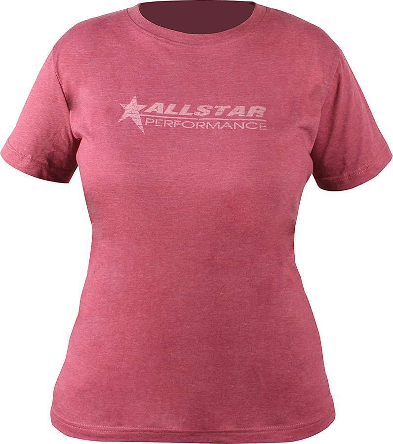 Allstar Performance ALL99920L Allstar T-Shirt Ladies Vintage Burgundy Large Allstar Performance ALL99920L
