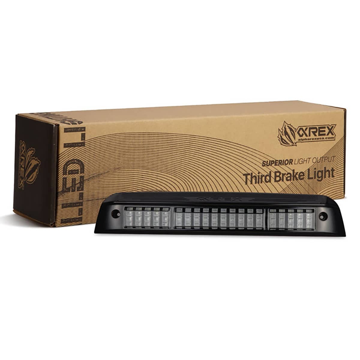 AlphaRex 220086 BLACK LED 3RD BRAKE LIGHT 19-26 RAM 1500 AlphaRex 220086