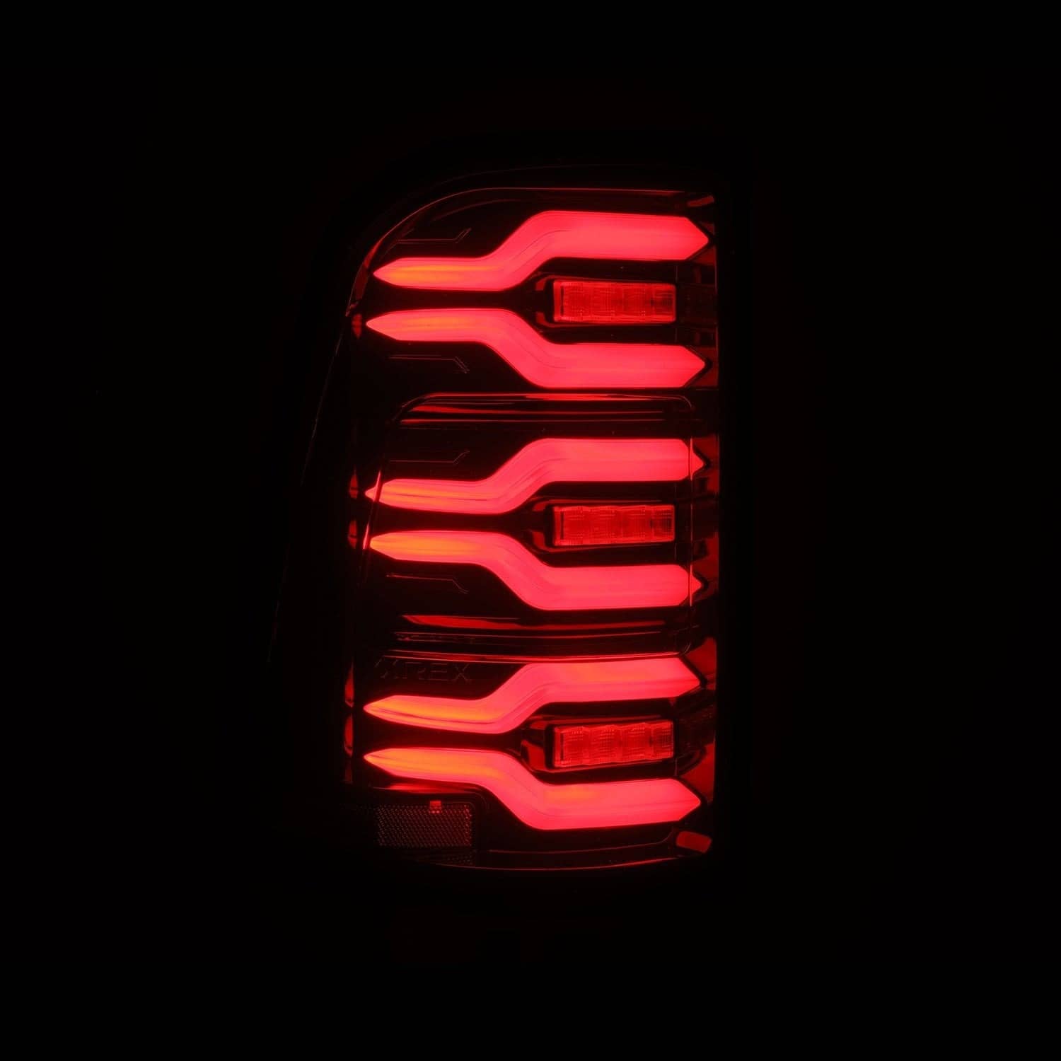 AlphaRex 640052 BLACK RED LED TAIL LIGHTS 2025 RAM 1500 AlphaRex 640052
