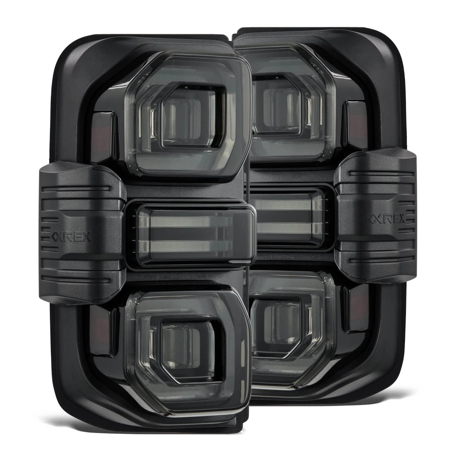 AlphaRex 659020 BLACK LED TAIL LIGHTS 21-25 BRONCO AlphaRex 659020