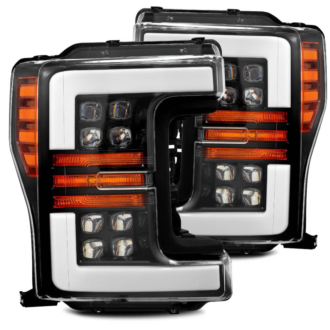 AlphaRex 880100 LED PROJ.HEADLIGHTS 17-19 S/DUTY AlphaRex 880100