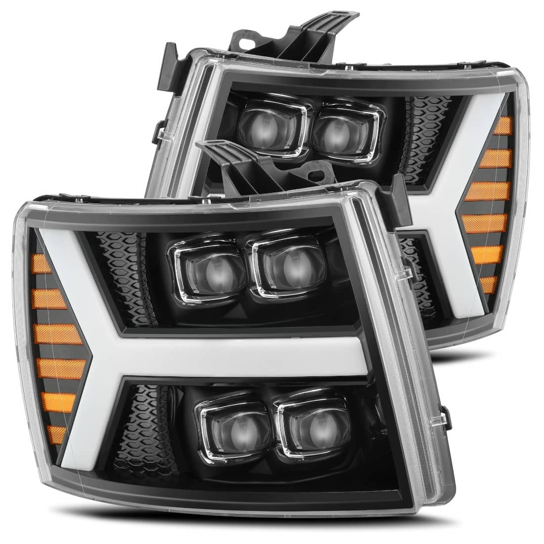 AlphaRex 880208 LED PROJ.HEADLIGHTS 07-13 CHEV 1500 AlphaRex 880208