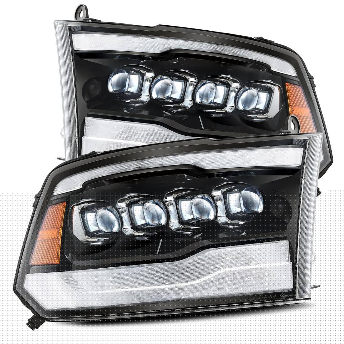 AlphaRex 880590 LED PROJ.HEADLIGHTS  09-18 RAM 1500/ 10-18 2500/3500/ 19-24 1500 CLASSIC AlphaRex 880590