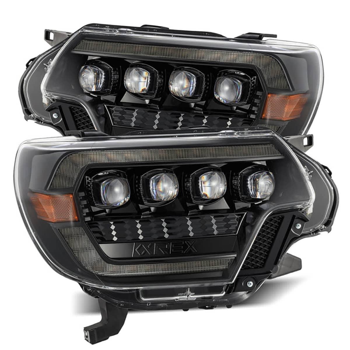 AlphaRex 880752 NOVA SERIES LED BLACK PROJECTOR HEADLIGHTS 12-15 TOYOTA TACOMA AlphaRex 880752