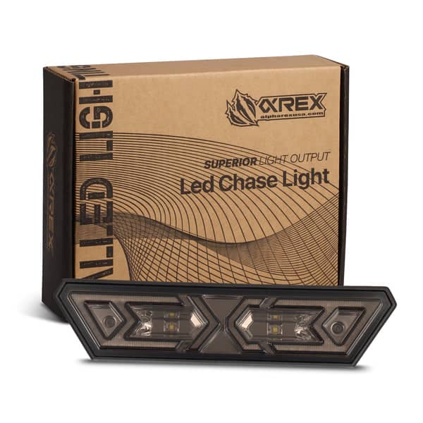 AlphaRex 940019 MULTI-FUNCTIONAL LED OFF-ROAD CHASE LIGHT BLACK SMOKE AlphaRex 940019