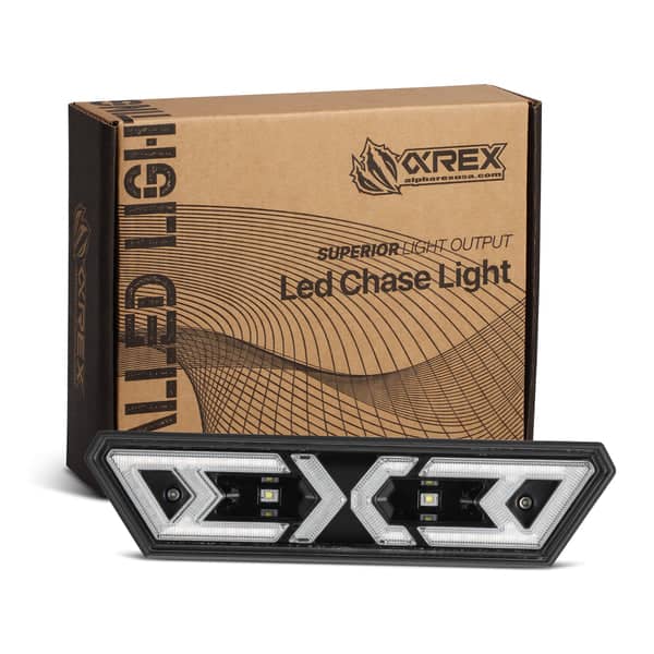 AlphaRex 940020 MULTI-FUNCTIONAL LED OFF-ROAD CHASE LIGHT BLACK AlphaRex 940020