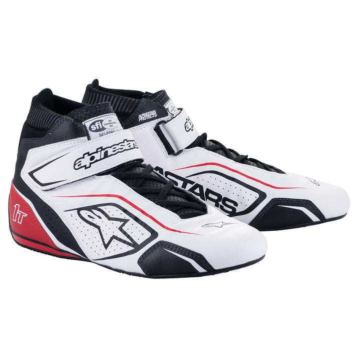 alpine star 2710122-213-12 Shoe Tech-1T V3 White Black / Red Size 12 alpine star 2710122-213-12