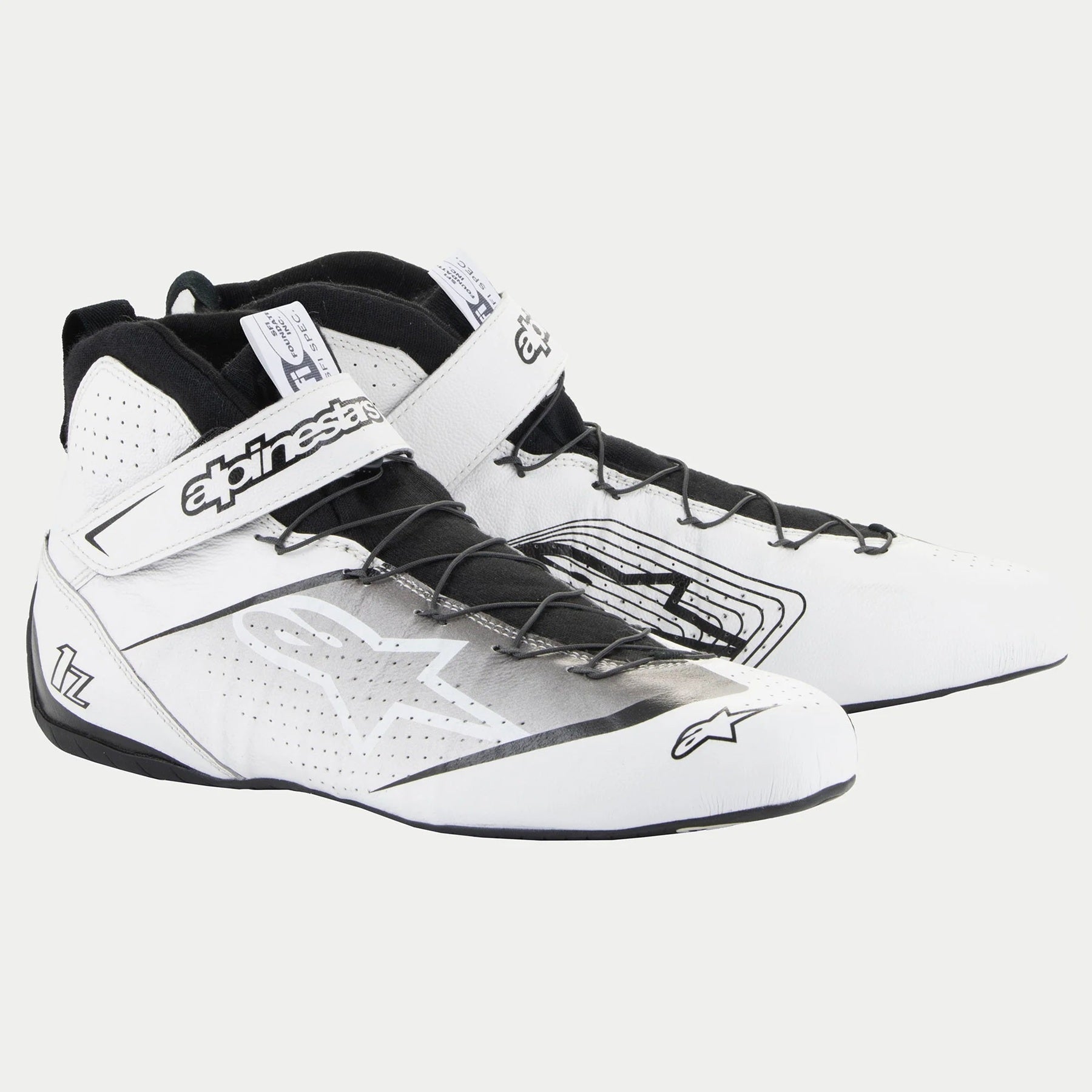 alpine star 2715524-21-10 Shoe Tech-1Z V3 White Black Size 10 alpine star 2715524-21-10