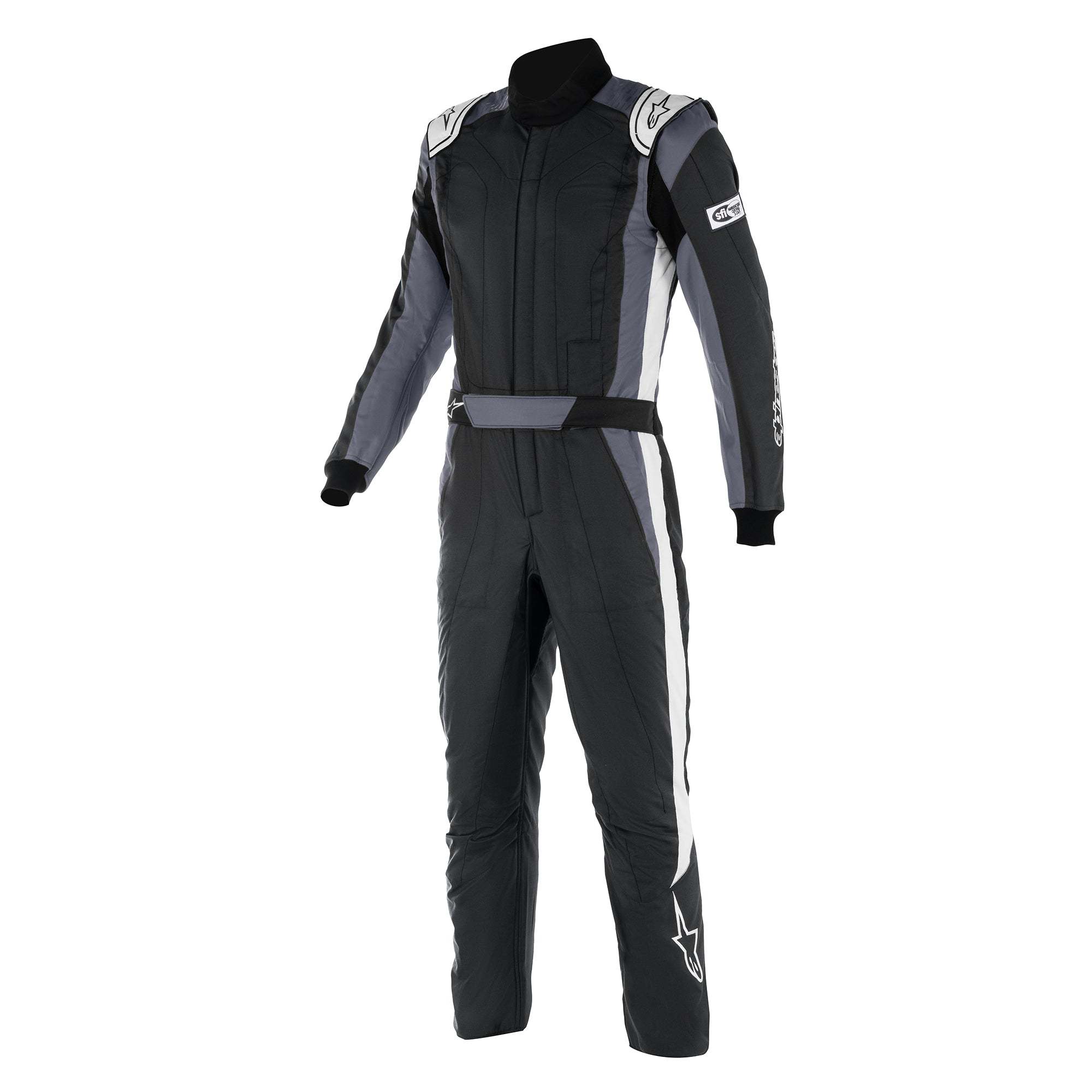 alpine star 3352122-1128-56 Suit GP V2 Pro Black/ Wh Large alpine star 3352122-1128-56