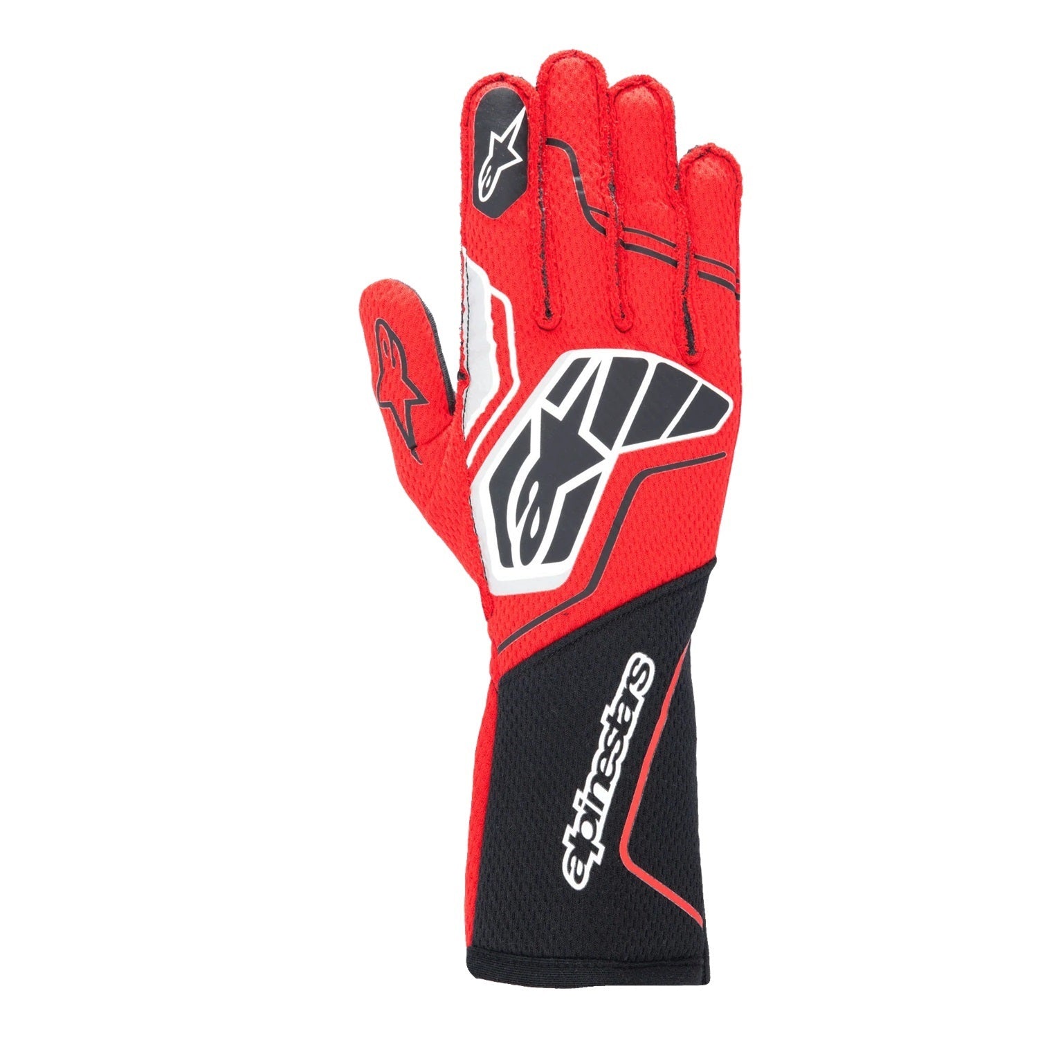 alpine star 3550224-13-S Glove Tech-1 ZX V4 Blk / White Small alpine star 3550224-13-S
