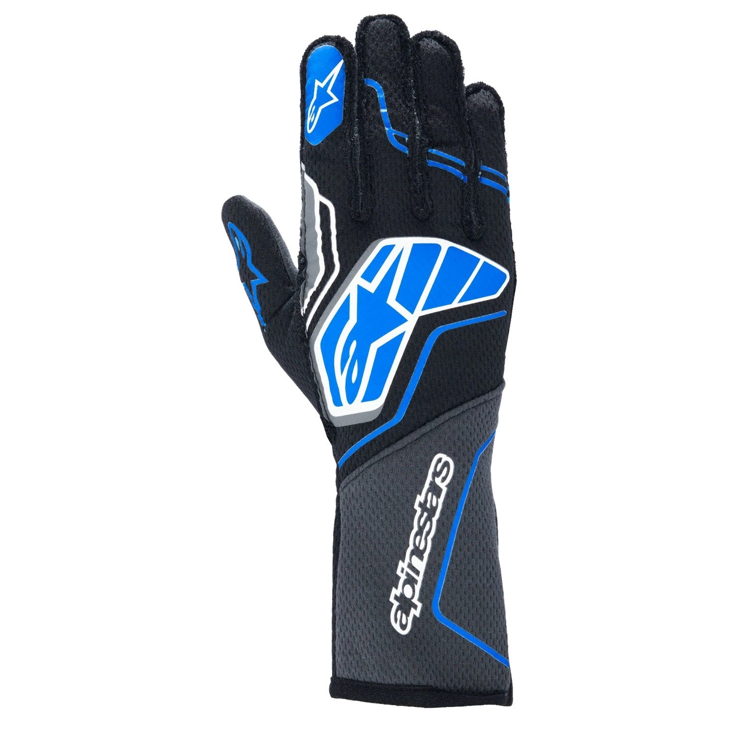 alpine star 3550224-17-M Glove Tech-1 ZX V4 Blk / Blue  Medium alpine star 3550224-17-M