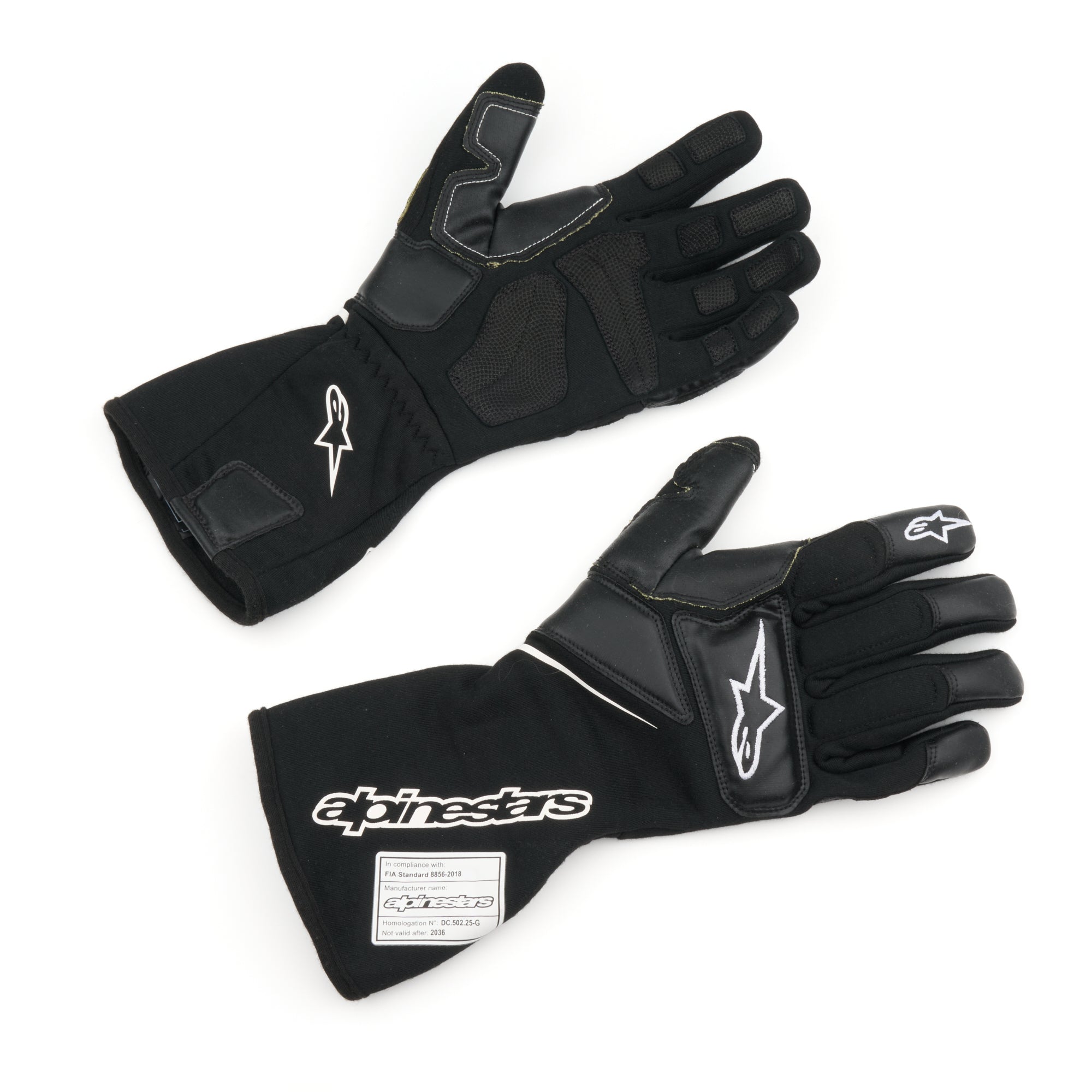 alpine star 3550226-12-XL Glove Tech-M V2 Black X-Large FIA alpine star 3550226-12-XL