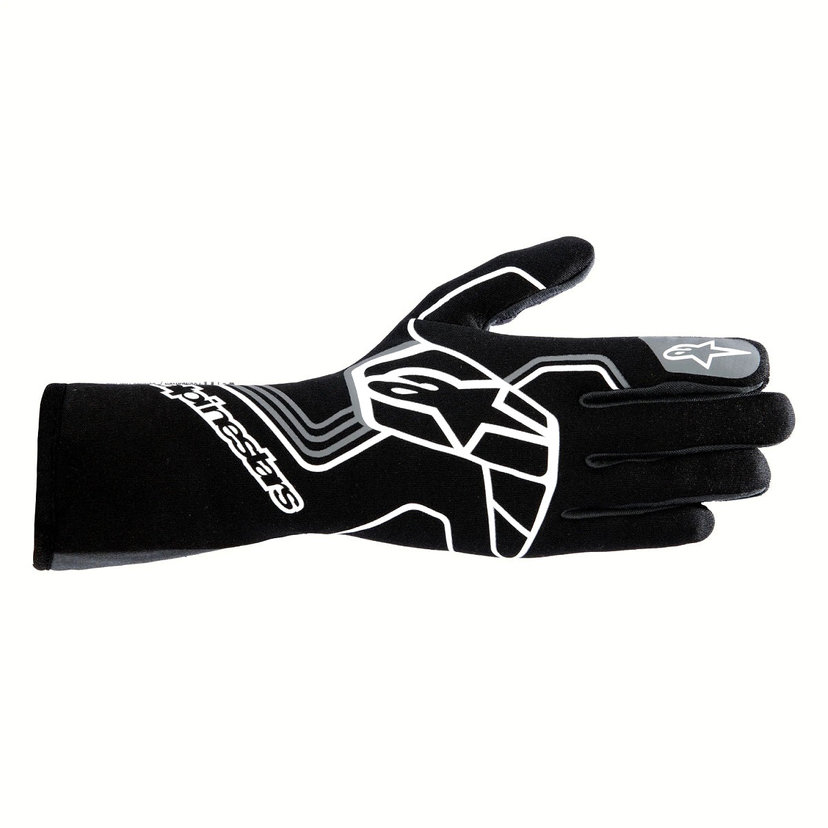 alpine star 3552024-1169-L Glove Tech-1 Race V4 Black / Gray Large alpine star 3552024-1169-L