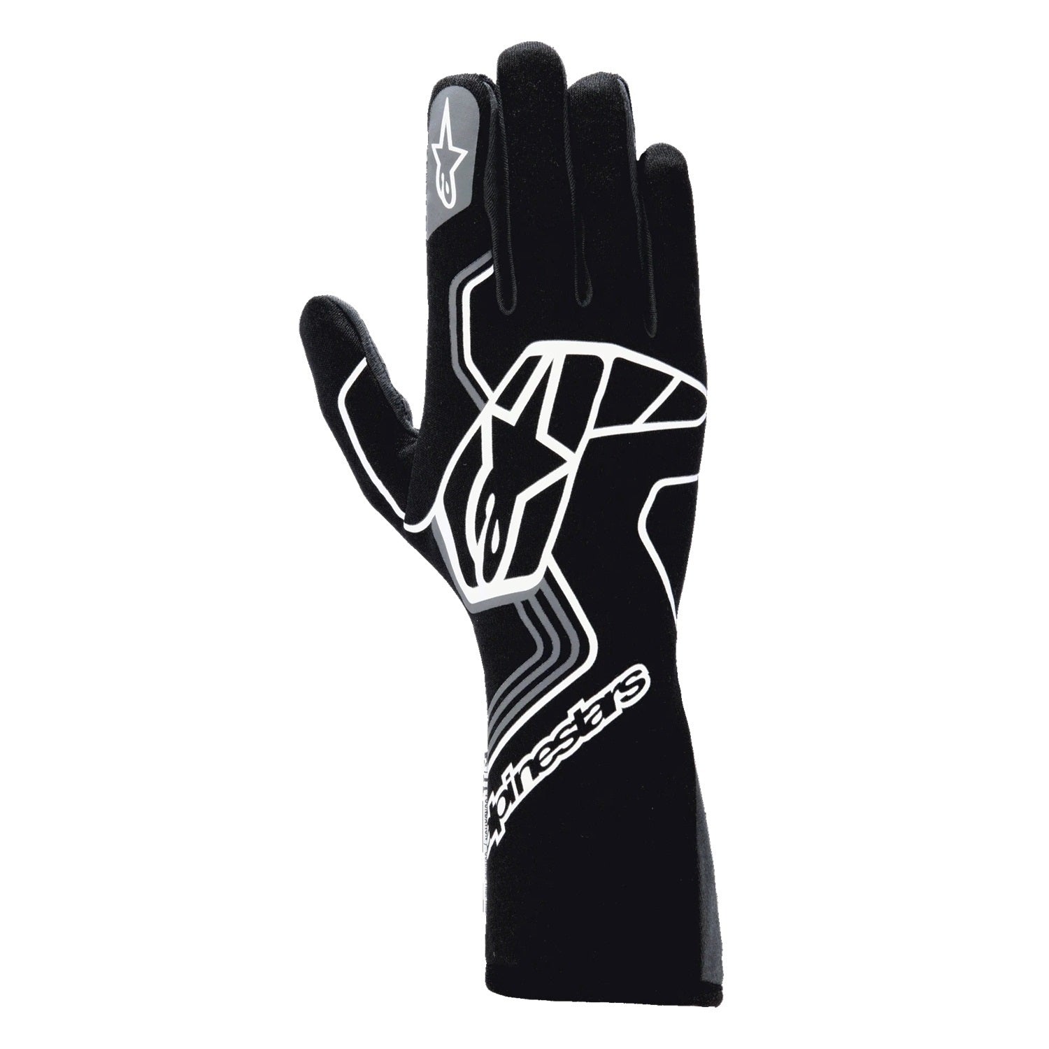 alpine star 3552024-1169-S Glove Tech-1 Race V4 Black / Gray Small alpine star 3552024-1169-S