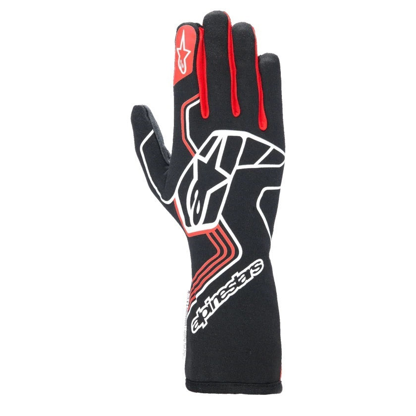 alpine star 3552024-13-S Glove Tech-1 Race V4 Black / Red Small alpine star 3552024-13-S