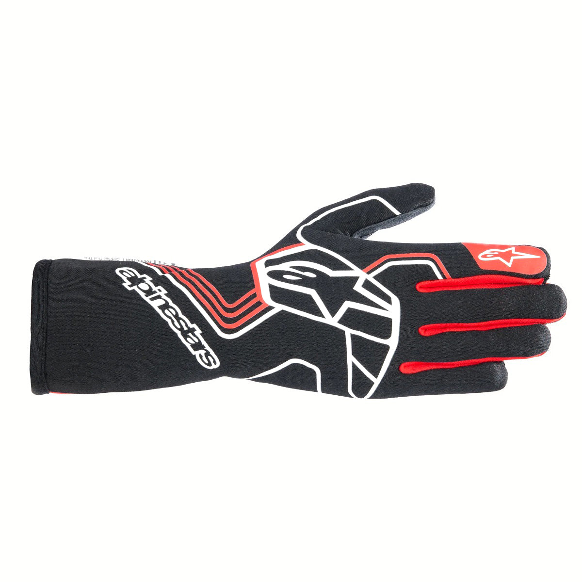 alpine star 3552024-13-XXL Glove Tech-1 Race V4 Black / Red XX-Large alpine star 3552024-13-XXL