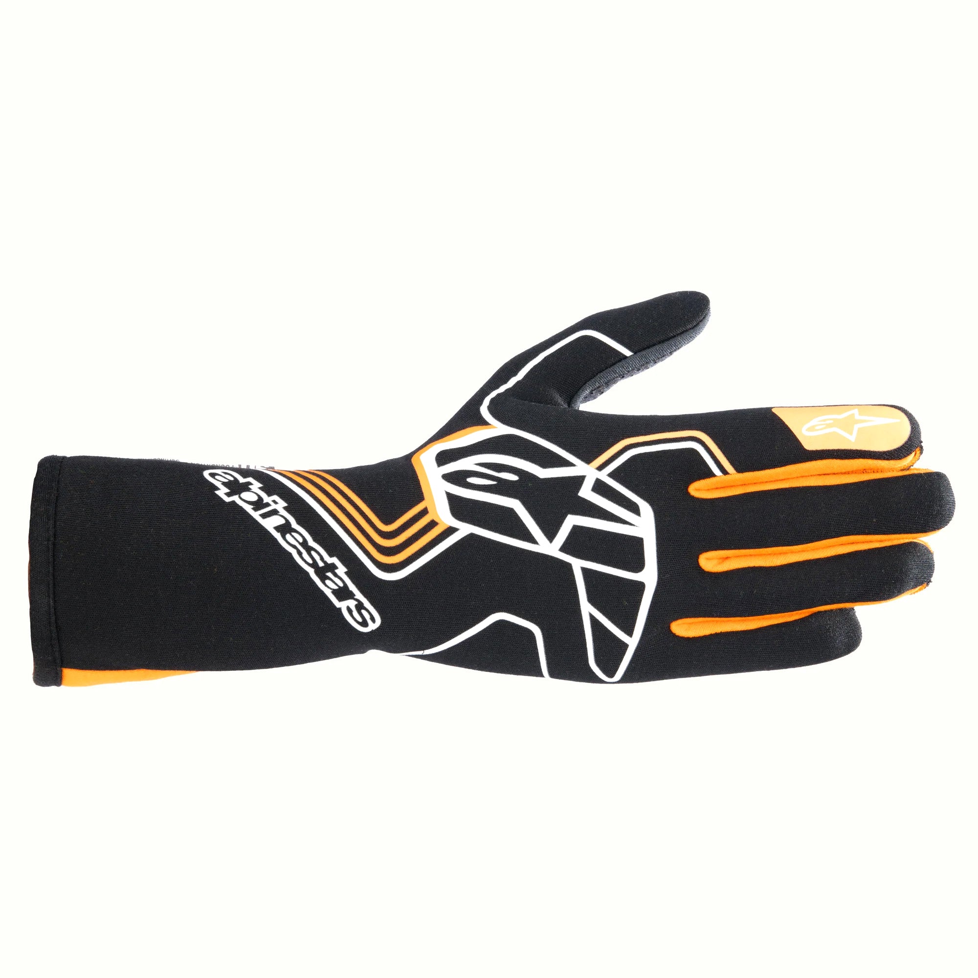 alpine star 3552024-156-XL Glove Tech-1 Race V4 Black / Flou Org X-Large alpine star 3552024-156-XL