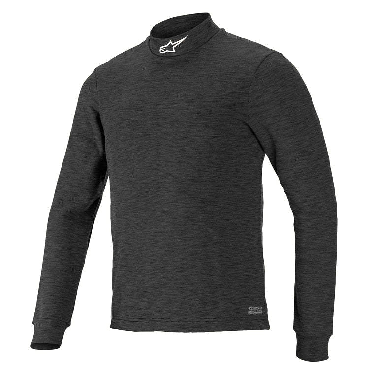 alpine star 4757024-10-M Race Top V3 Medium Black Long Slv FIA alpine star 4757024-10-M