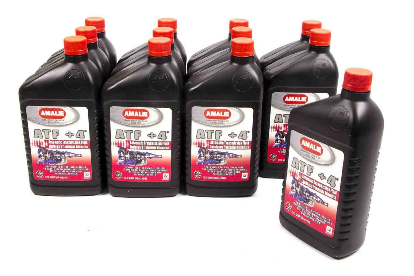 Amalie 160-62886-56 Chrysler ATF +4 Type Trans Fluid Case 12x1Qt Amalie 160-62886-56