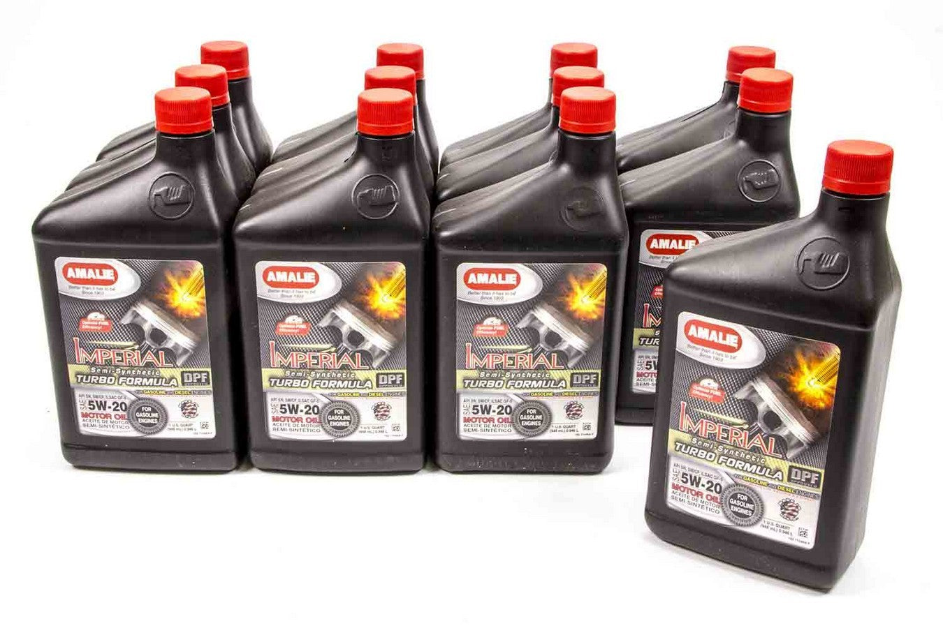 Amalie 160-71046-56 Imperial Turbo Formula 5w20 Oil Case 12x1Qt Amalie 160-71046-56