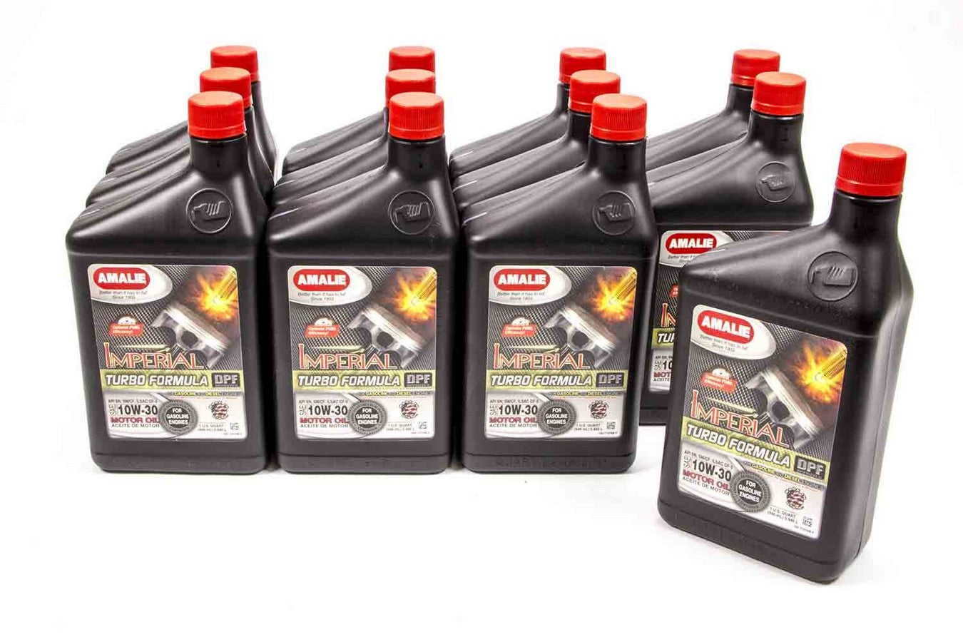 Amalie 160-71076-56 Imperial Turbo Formula 10w30 Oil Case 12x1Qt Amalie 160-71076-56