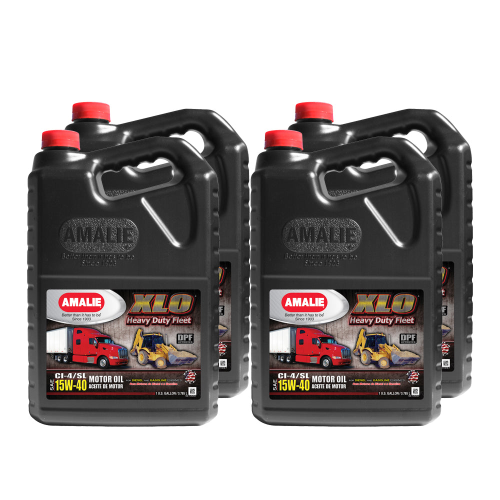 Amalie 160-71707-36 XLO Heavy Duty Fleet Oil 15w40 Case 4 x 1 Gallon Amalie 160-71707-36