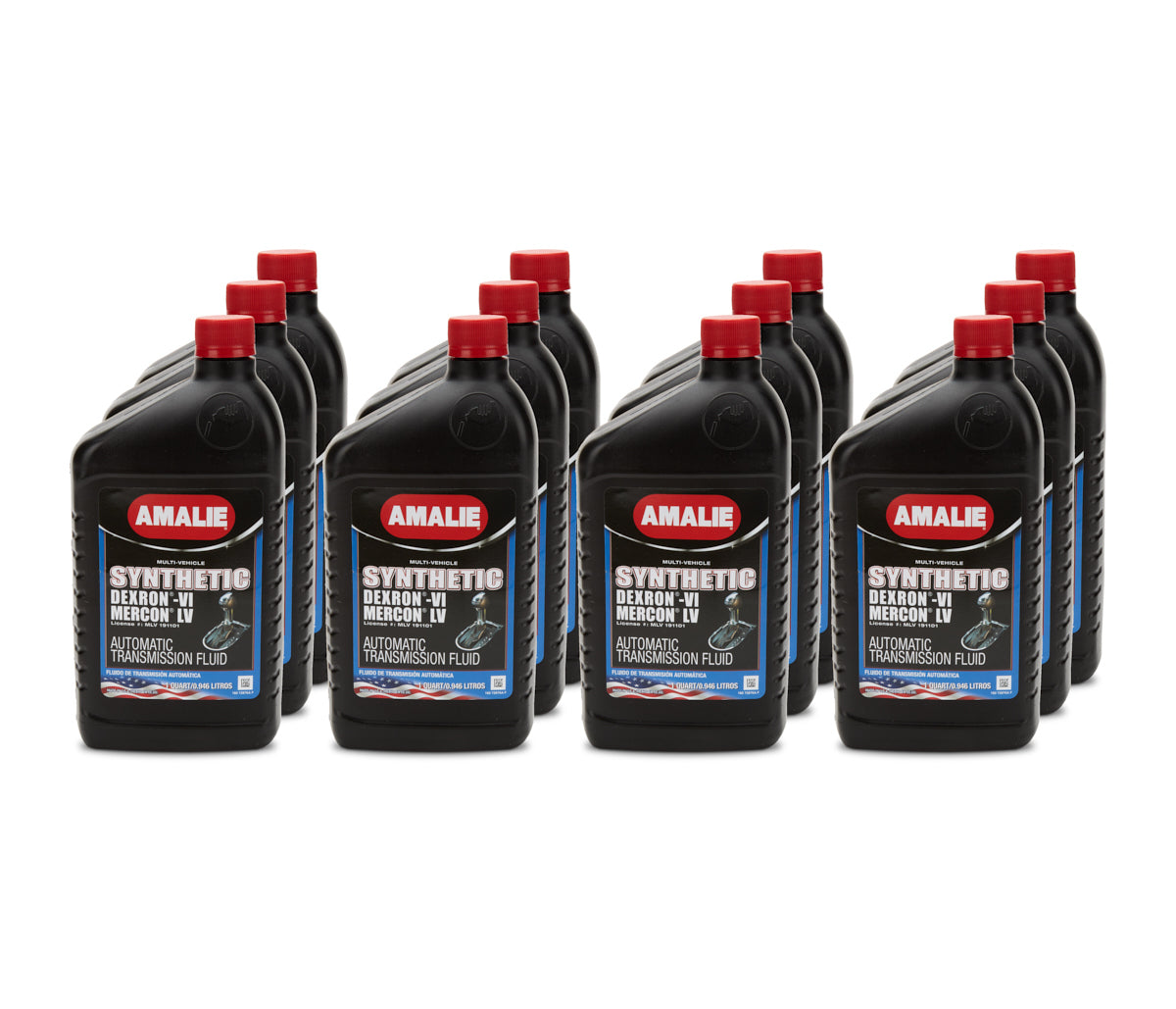Amalie 160-72876-56 Dexron VI ATF Trans Fluid Case 12x1Qt Amalie 160-72876-56