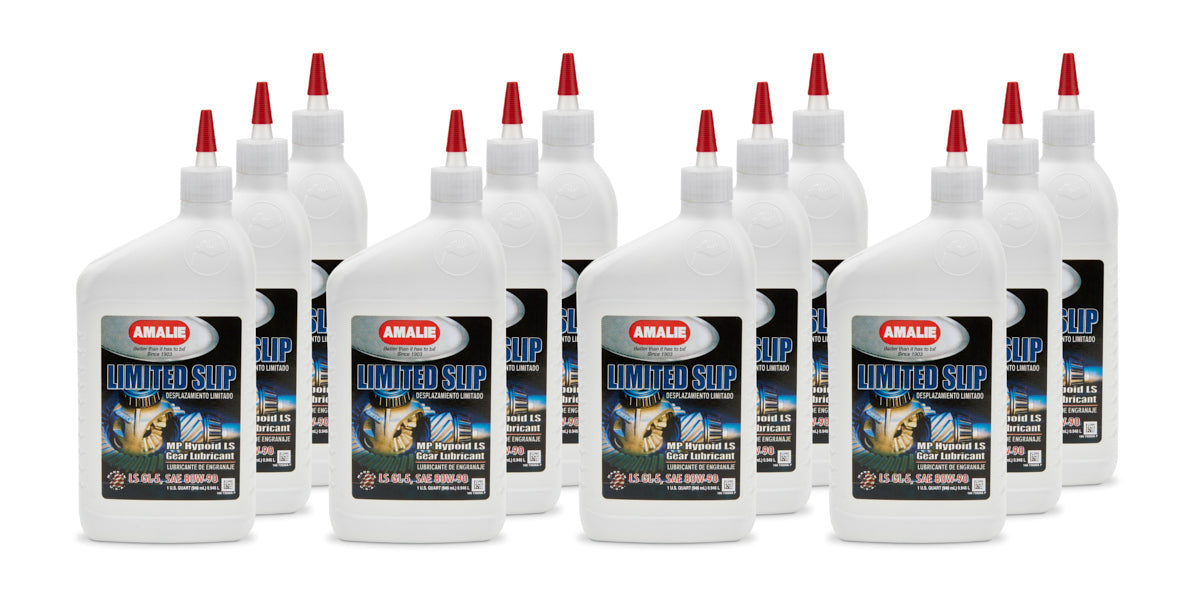 Amalie 160-73026-56 Limited Slip MP GL-5 80w -90 Gear Oil Case 12x1Qt Amalie 160-73026-56