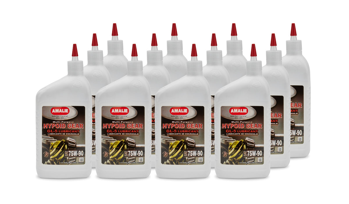 Amalie 160-73116-56 Hypoid Gear Oil MP GL-5 75w90 Case 12x1Qt Amalie 160-73116-56
