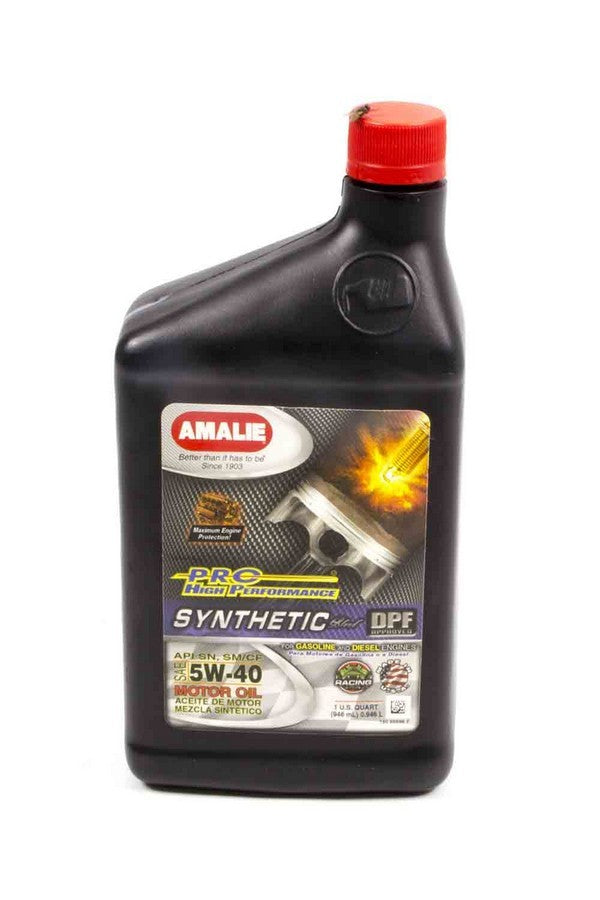 Amalie AMA65696-56 PRO HP Syn Blend 5w40 Oil 1Qt Amalie AMA65696-56
