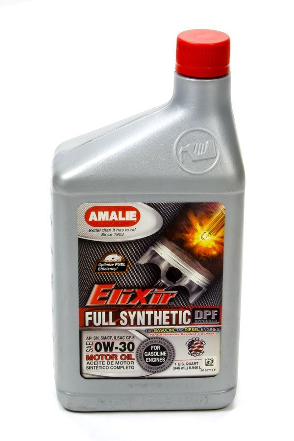 Amalie AMA65716-56 Elixir Full Synthetic 0w30 1 Quart Amalie AMA65716-56