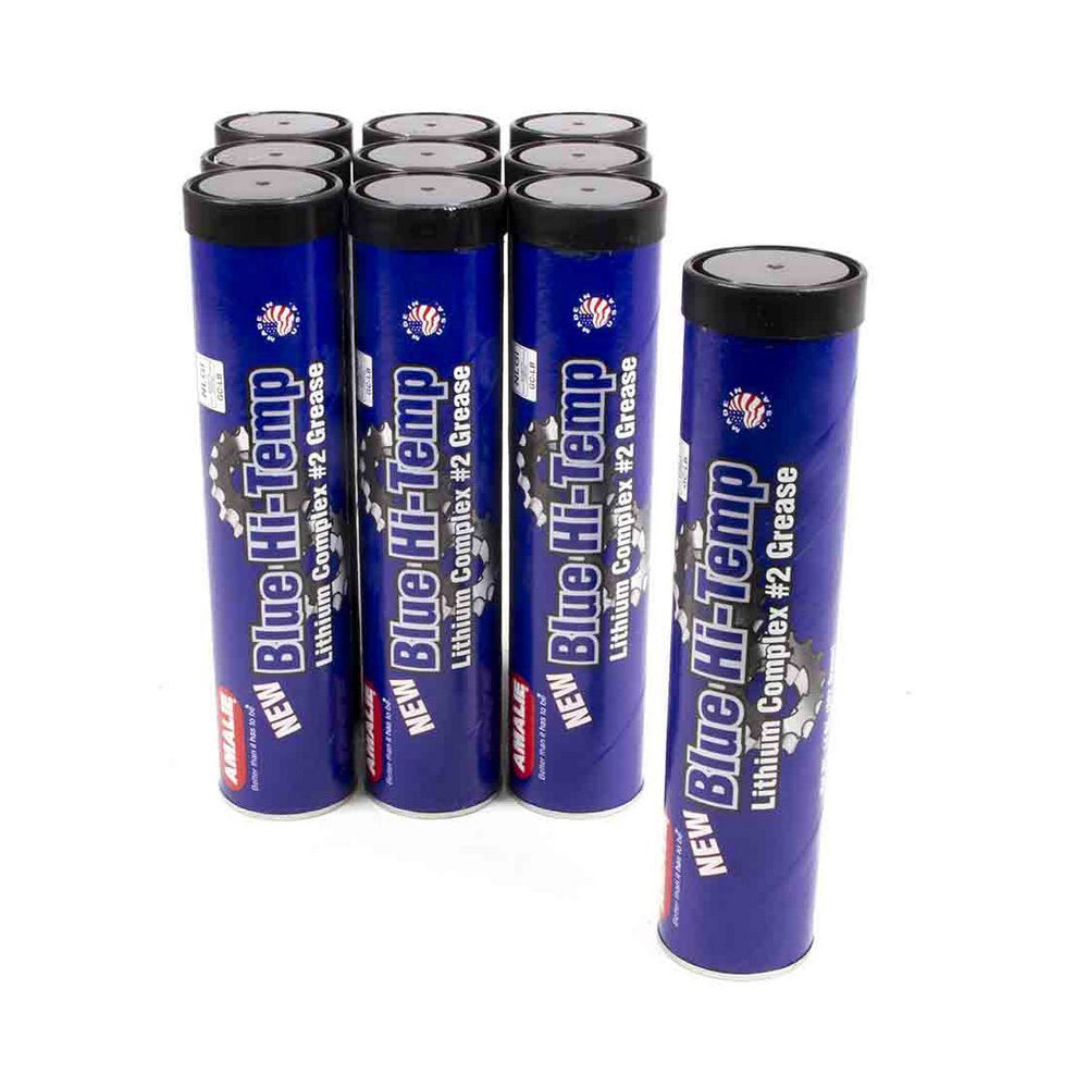 Amalie AMA68321-91-10 Blue Hi-Temp Grease #2 10 x 14oz Tubes Amalie AMA68321-91-10