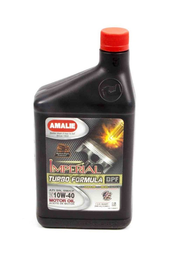 Amalie AMA71086-56 Imperial Turbo Formula 10w40 Oil 1Qt Amalie AMA71086-56