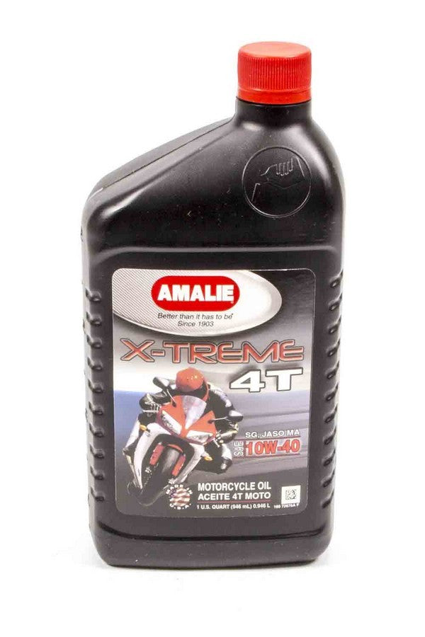Amalie AMA72676-56 X-treme 4T SG Motorcycle Oil 10w40 1Qt Amalie AMA72676-56