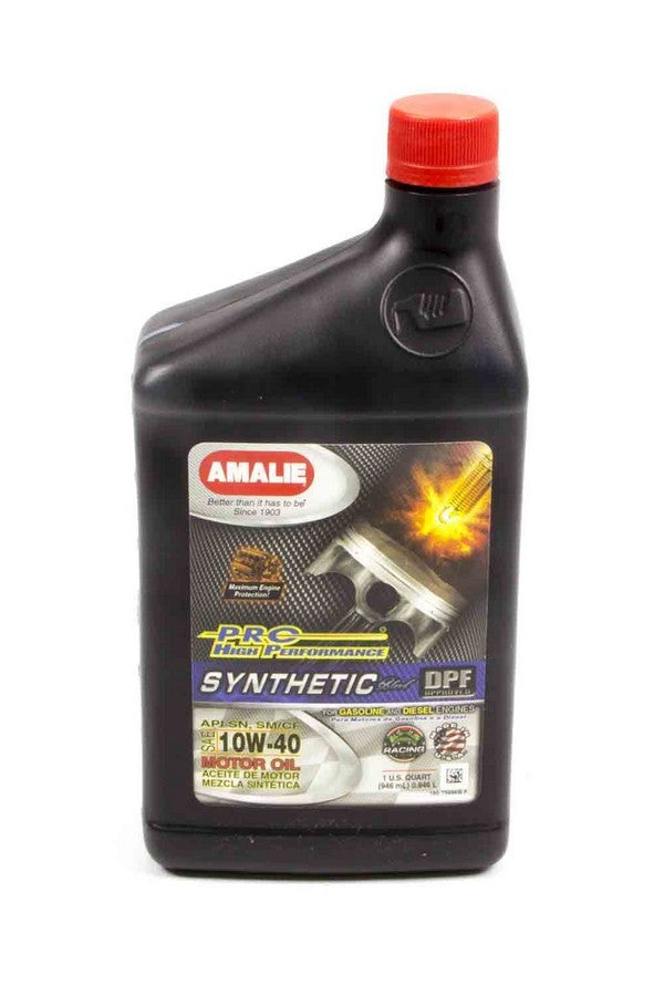 Amalie AMA75686-56 PRO HP Syn Blend 10w40 Oil 1Qt Amalie AMA75686-56