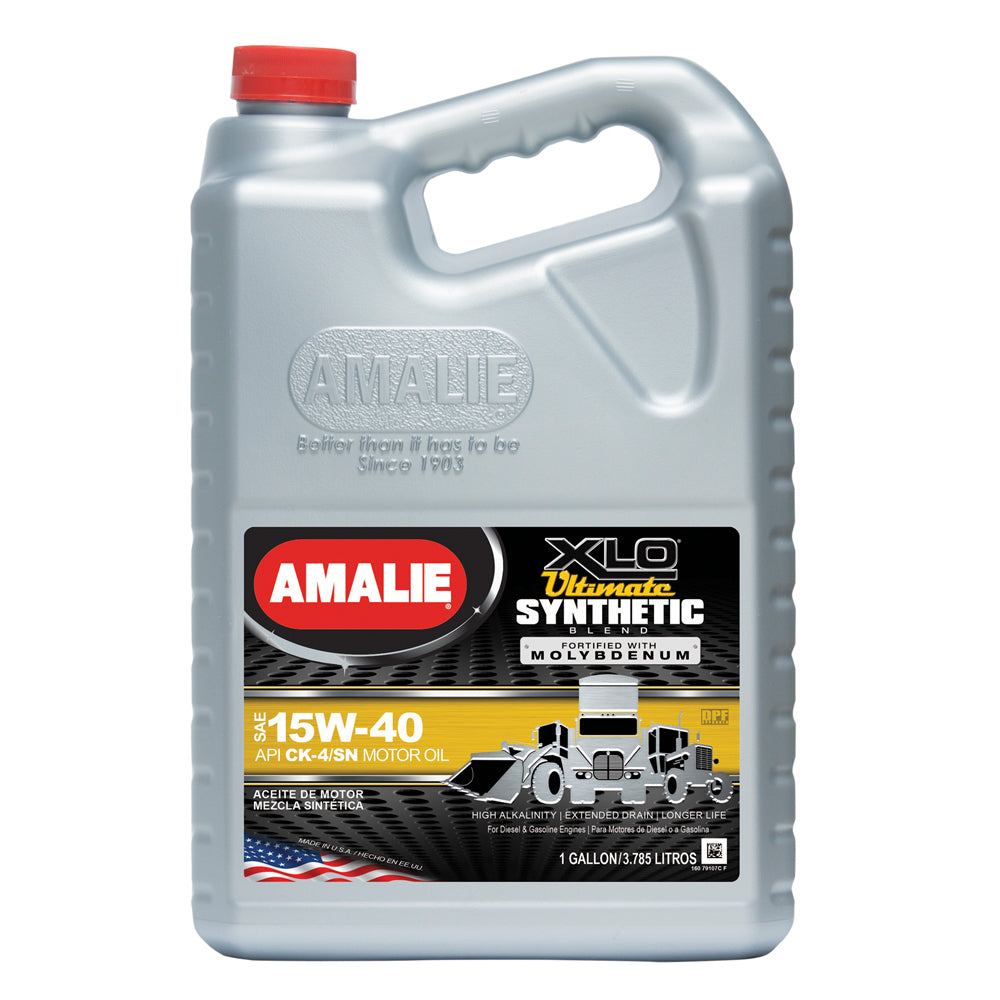 Amalie AMA79107-36 XLO Ultimate Synthetic Blend 15w40 Case 1 Gal. Amalie AMA79107-36