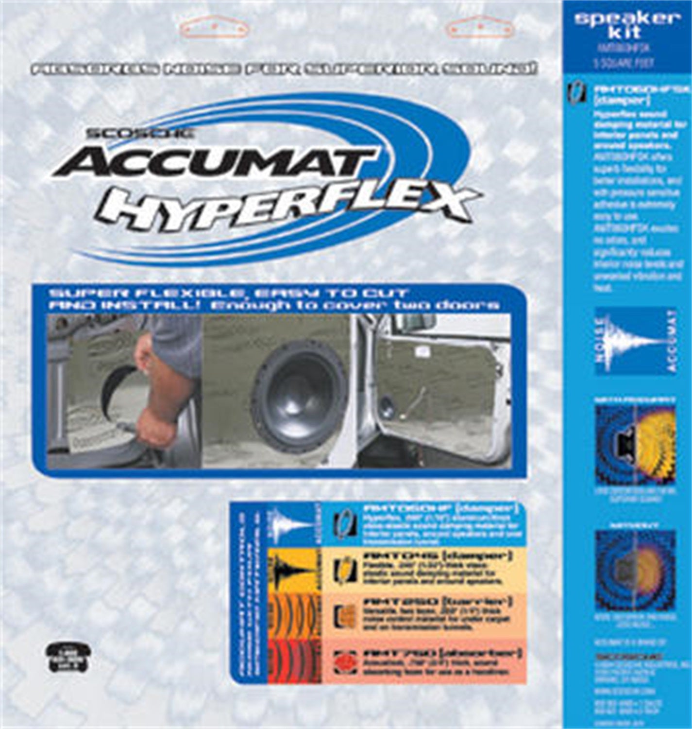 Scosche AMT060HFSK SoundDampMaterial Scosche AMT060HFSK