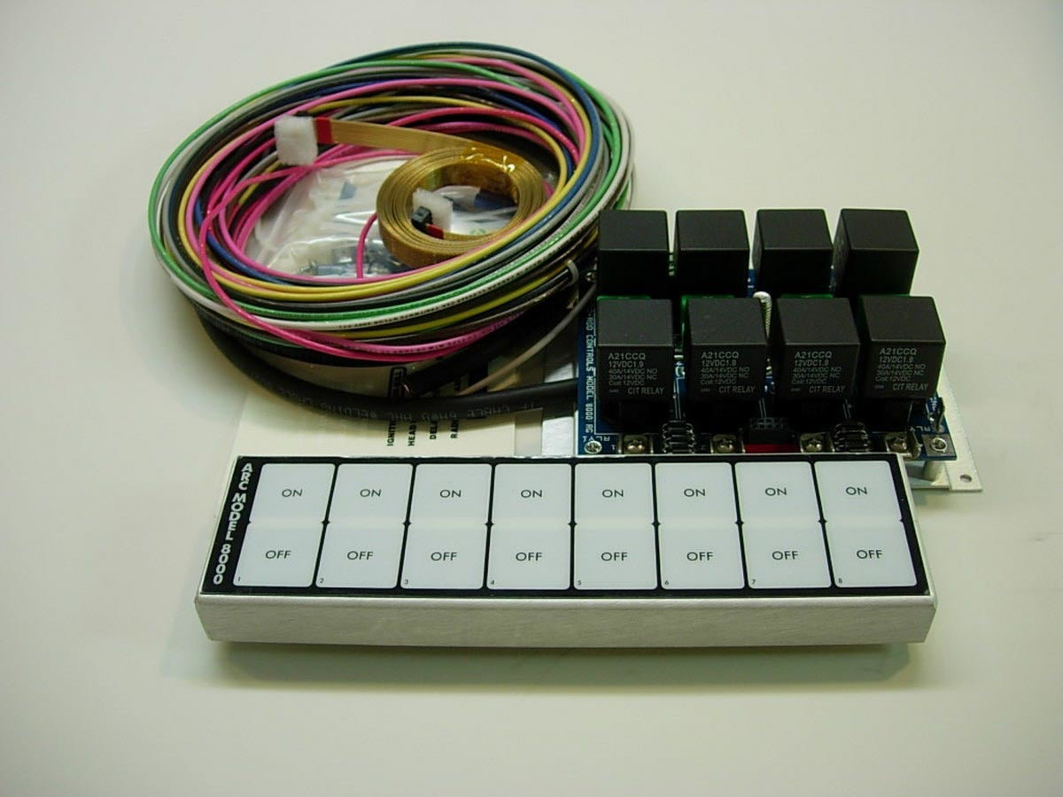 Auto Rod Controls 8000D In-Dash Control Module Auto Rod Controls 8000D