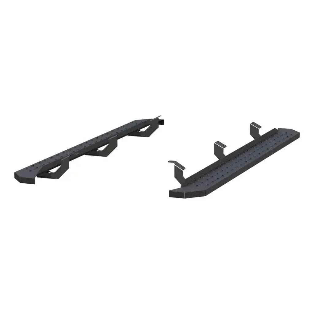 ARIES 2055557 RIDGESTEP BLACK STEEL RUNNING BOARDS 24-26 TACOMA DOUBLE CAB ARIES 2055557