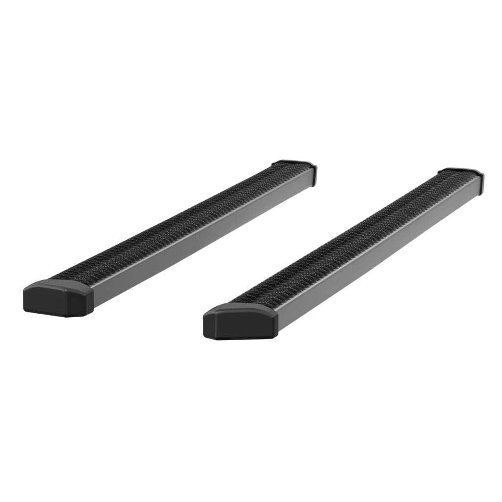 ARIES 216078 SLIMGRIP 5" X 78" BLACK ALUMINUM RUNNING BOARDS (NO BRACKETS) ARIES 216078